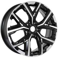 Колесный диск К&К Айона 6.5х18/5х108 D60.1 ET33 Алмаз черный